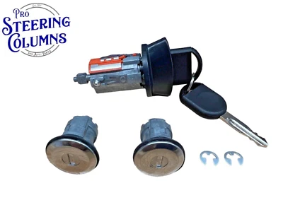 01-05 JUEGO DE CILINDROS DE ENCENDIDO Y CERRADURA DE PUERTA EXPLORER SPORT TRAC CON 2 LLAVES ASTILLADAS NUEVO Foto 1 de 4