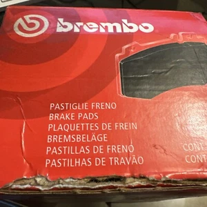For Toyota Sienna 04-10 Rear Ceramic Slotted Disc Brake Pad Set Brembo P83056N - Picture 1 of 3