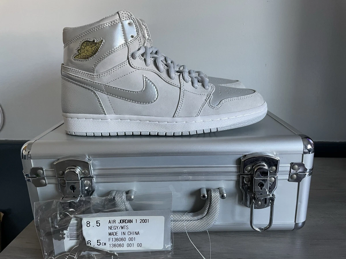 Jordan 1 CO.JP 2001 Metallic Silver for Sale | Authenticity
