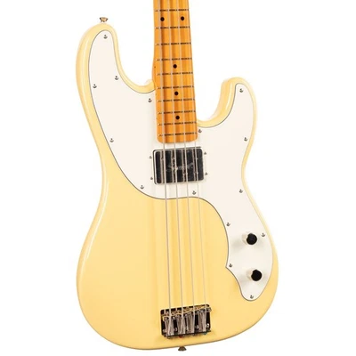 Fender Squier 经典 Vibe Telecaster 贝斯复古白色 (716) — 第 1/4 张图片