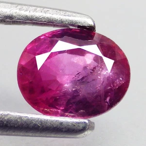 0,70 kt beste ovale (5 x 4 mm) 100 % natürlicher rosa Saphir lose Edelsteine - Bild 1 von 7