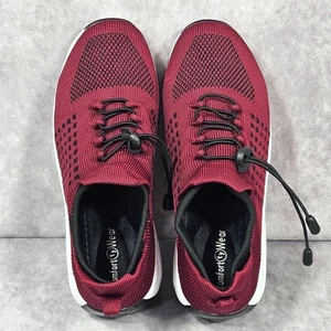 Comfort Wear Women Sport Walking Shoes Lightwear Dark Red Size 6 - Picture 1 of 11