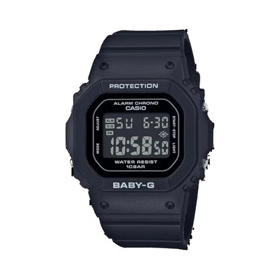 Reloj Cronógrafo Bebé G CasiO BGD565-1 Para Mujer Clásico Black Out Alarm Foto 1 de 2