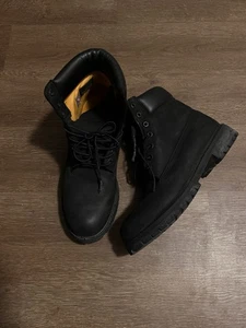 Black Timberlands Men Size 10 - Picture 1 of 5