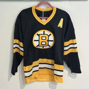 Authentic Cam Neely #8 Boston Bruins CCM Airknit Home Jersey Black Adults Small - Picture 1 of 12