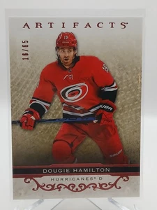 π¦ 2021β22 Upper Deck Artifacts #21 Dougie Hamilton β Ruby Parallel /65 - Picture 1 of 2