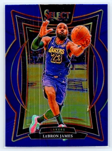 2024-25 Select LeBron James Concourse Blue Retail #54 Lakers - Picture 1 of 2