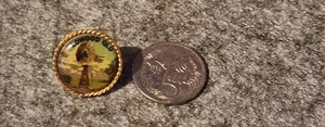 Vintage Australian TIE Tack badge Lowood QLD Australia - Picture 1 of 2