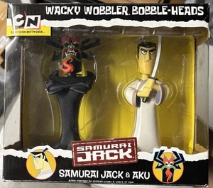 Funko Wacky Wobbler Set Cartoon Network - Samurai Jack & Aku - Picture 1 of 4