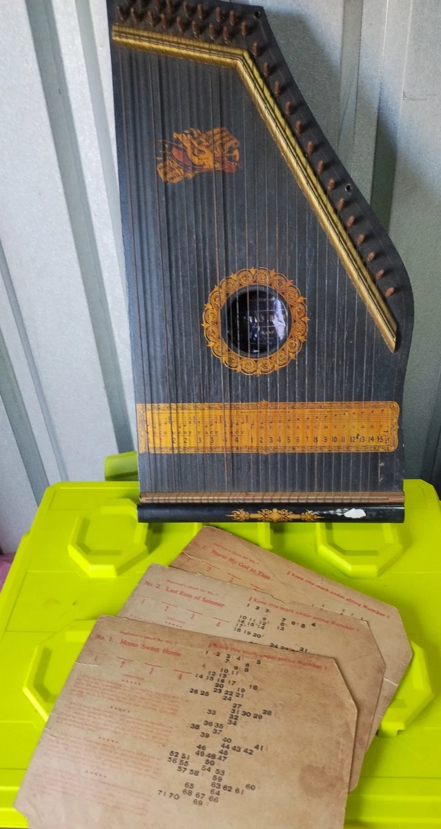 琴　ヴィンテージ　年代物 老式自鸣筝、齐特琴| eBay