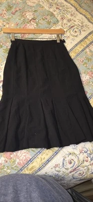 Подлинная оригинальная винтажная черная юбка Chanel - Изображение 1 из 4