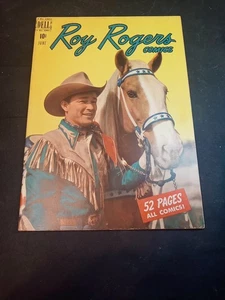 🔥 ROY ROGERS #30 VF+ DELL 1950 WHITE TO OFF WHITE PAGES - Picture 1 of 11