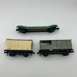 Hornby Dublo OO Gauge 2 Rail Rolling Stock Wagon Job Lot / Bundle X3 - Picture 1 of 13
