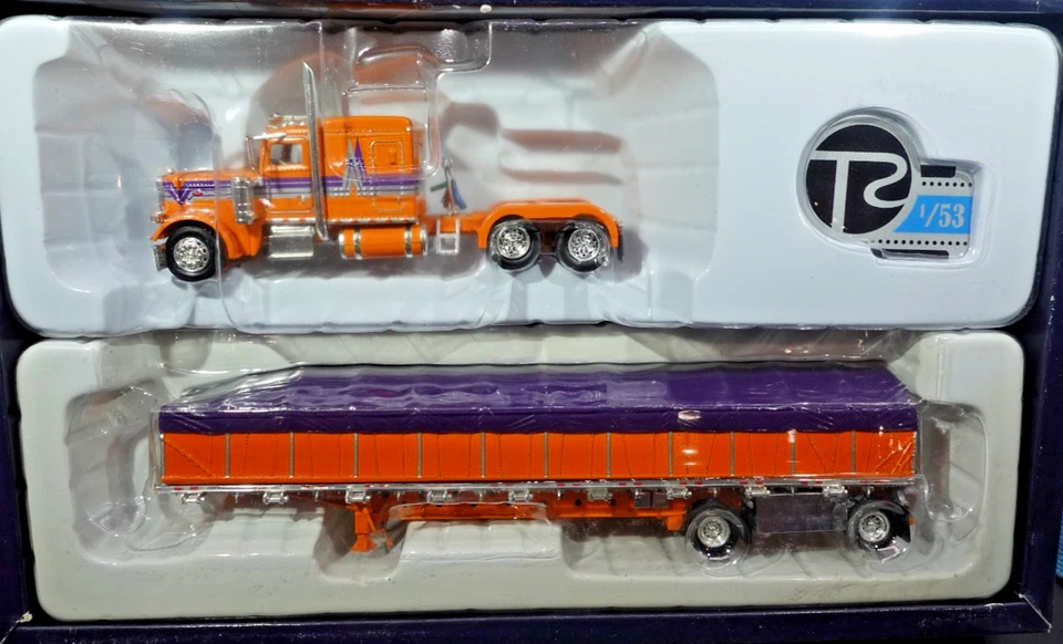 Tonkin réplicas Peterbilt 379 y vagón cubierto 1/53 Foto 1 de 4