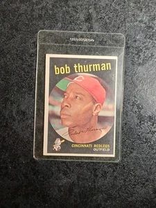 1959 Topps #541 Bob Thurman Cincinnati Reds Baseballkarte EX+ - Bild 1 von 6