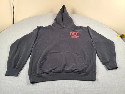 Sudadera con capucha OEF Afganistán para hombre talla M corriendo con los toros 1-133ª familia militar Foto 1 de 4