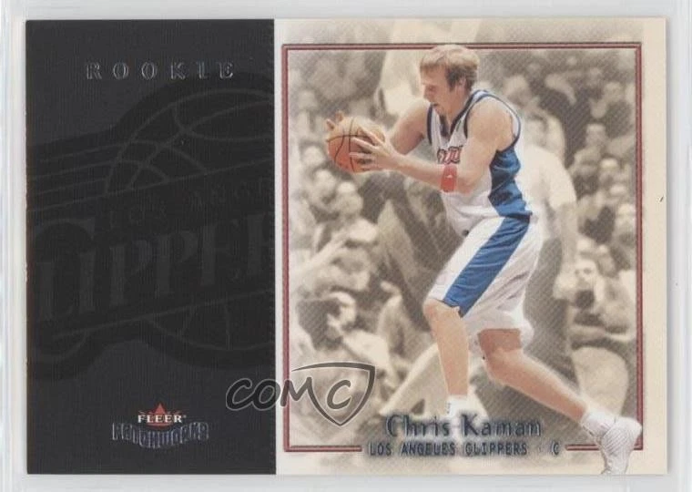 2003-04 Fleer Patchworks Rookie /799 Chris Kaman #107 Rookie RC - Image 1 of 2