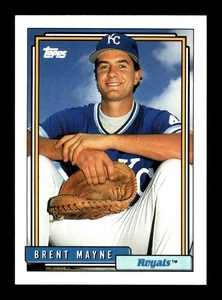 BRENT MAYNE ⚾ 1992 Topps Baseball #183 Kansas City Royals - Picture 1 of 2