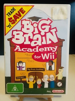 Big Brain Academy for Wii [Nintendo Wii] [Like-New Minty Disc] [Manual Included] - Image 1 of 4
