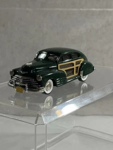 BROOKLIN BRK 50 1948 CHEVROLET FLEETLINE AERO SEDAN GREEN WOODY 1:43 New In Box - Picture 1 of 13