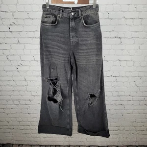 BDG Urban Outfitters Black Denim Skater Baggy Distressed Jeans Gr. 26 (26x29,5) - Bild 1 von 16