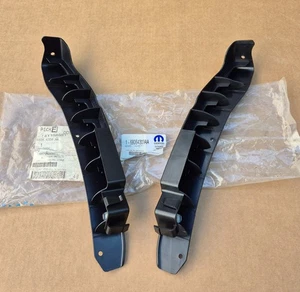 2010-2018 Dodge Ram Truck NEW Genuine MoPar Front Bumper SIDE BRACKET KIT - Picture 1 of 3