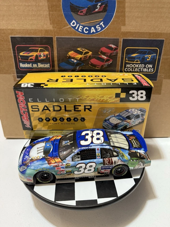 Elliott Sadler #38 M&M’s Piratas del Caribe 2006 1:24 Nascar Diecast Foto 1 de 4