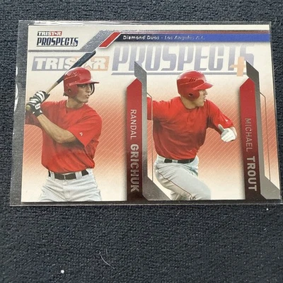 Randal Grichuk/Michael Trout 2009 TriStar Prospects Plus A #81 Los Angeles - Image 1 of 2