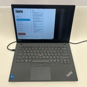 Lenovo ThinkPad T14 Gen 2 i5-1145G7 2.6GHz 16GB RAM NO HDD!! Bad Screen!! - Picture 1 of 16