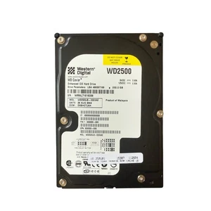 Western Digital 250GB 3.5'' IDE HDD WD2500JB-22GVA0 Hard Drive Tested 7200 RPM - Picture 1 of 8