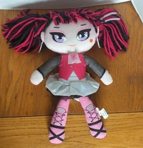Draculaura Schulmädchen 18 Zoll Monster High Plüsch Garn Haare 2015 Vampir Puppe siehe Bild - Bild 1 von 6