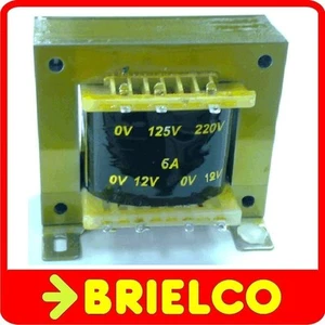 TRANSFORMADOR DE ALIMENTACION 220V AC A 12V+12V 6A 24V 3A CHASIS ABIERTO BD8325 - Imagen 1 de 1