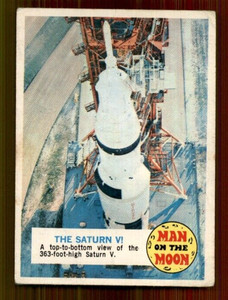 1969 O-Pee-Chee Man on the Moon #29A The Saturn V VG
