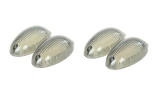 For Ducati Monster 695;800;620/DARK;S4; 4x Front+Rear Indicator Turn Signal Lens - Picture 1 of 6