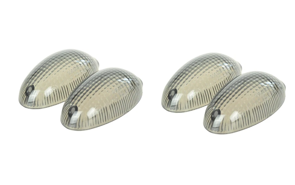 For Ducati Monster 695;800;620/DARK;S4; 4x Front+Rear Indicator Turn Signal Lens - Image 1 of 4