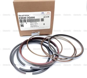 GENUINE 230402G000 Piston Ring Set for Hyundai Sonata 2010-2013 - Picture 1 of 1