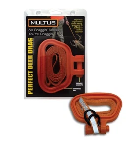 MULTUS Perfect Deer Drag Compact Comfort Grip Handle Game Dragger Fast & Easy - Picture 1 of 11