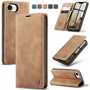 Für iPhone 16E 2025 Flip Case Stoßfest Magnet PU Leder Brieftasche Ständer Hüllen - Bild 1 von 73
