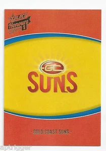 2014 Select Honours Base Card (89) Gold Coast Logo - Picture 1 of 1
