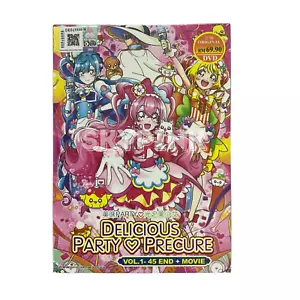 Delicious Party Pretty Cure Vol.1-45 End + Movie Anime DVD English Subtitle - Picture 1 of 6