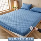 Thicken Waterproof Fitted Sheet Quilted Mattress Cover Elastic Mattres Protector