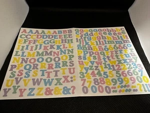 Creative Memories Letters & Numbers Stickers - Picture 1 of 2