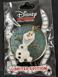 DSSH Disney Studio Store Hollywood Cursive Cuties LE 400 Pin Olaf Frozen - Picture 1 of 2