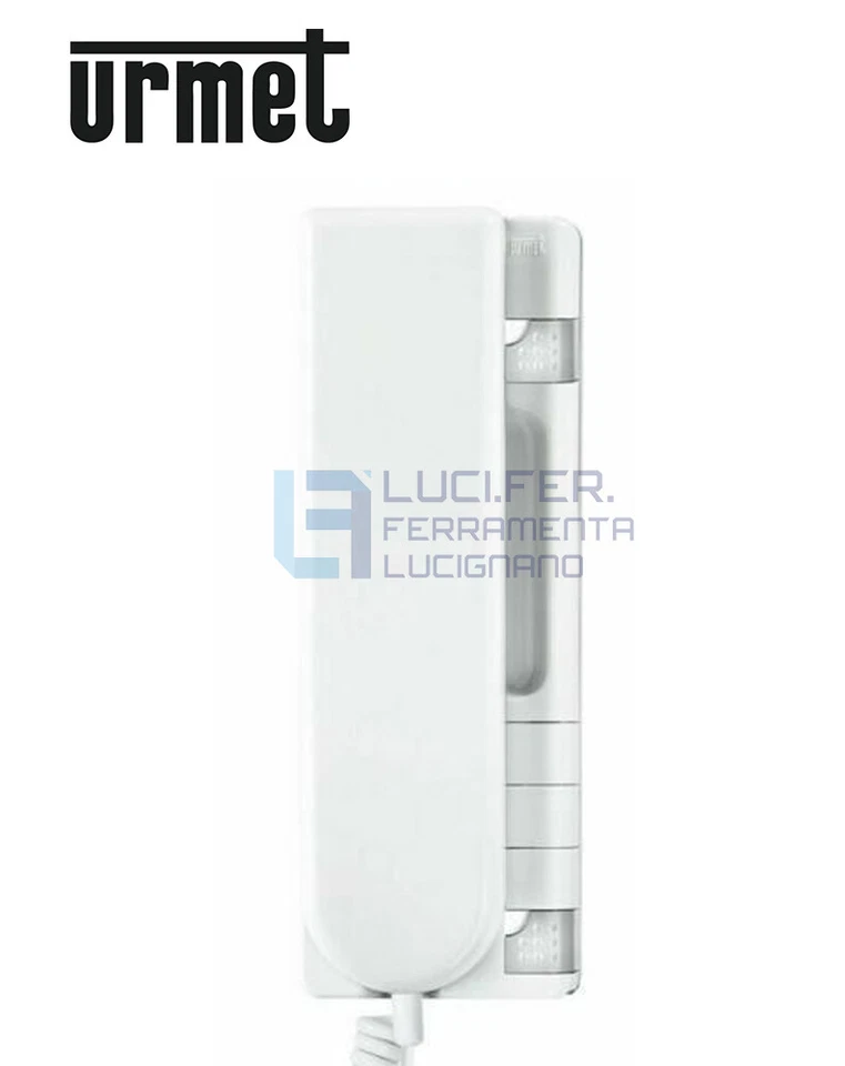 CITOFONO UNIVERSALE URMET 1130/16 BIANCO PER IMPIANTI 4+N e 1+N - Immagine 1 di 1
