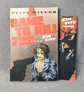 A DAME TO KILL FOR (SIN CITY) By Dark Horse Comics with Bookmark - Picture 1 of 8