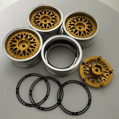 RC Car Wheels Adjustable Offset 1/2/3/4mm for 1/10 Drift On Road Touring Chassis - Image 1 of 4