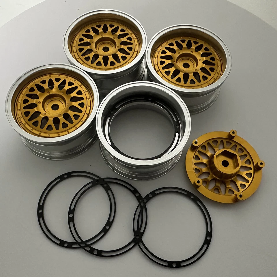 RC Car Wheels Adjustable Offset 1/2/3/4mm for 1/10 Drift On Road Touring Chassis - Image 1 of 4