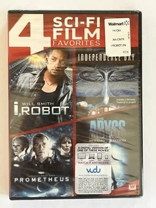 4Sci Fi Favorites - collects 4 classic science fiction movies, Abyss, i robot - Picture 1 of 2