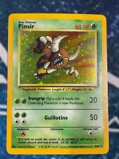 Pokémon TCG Pinsir Jungle 9/64 Holo Unlimited Rare No Symbol Error