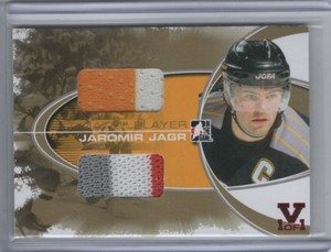 JAROMIR JAGR 2009 IN THE GAME ULTIMATE DUAL PATCH VAULT 1/1